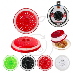 Cloche de protection rétractable pour Micro-ondes et casseroles